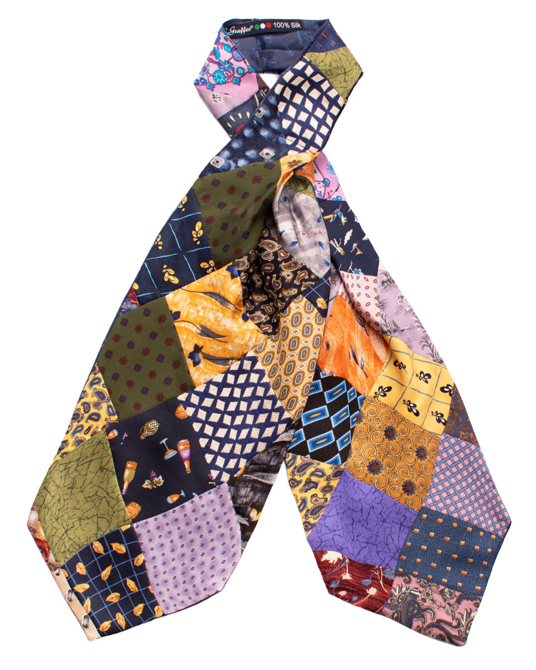 Ascot-Stampa-di-Seta-Vintage-Patchwork-Fantasia-Multicolor-AP112
Intera