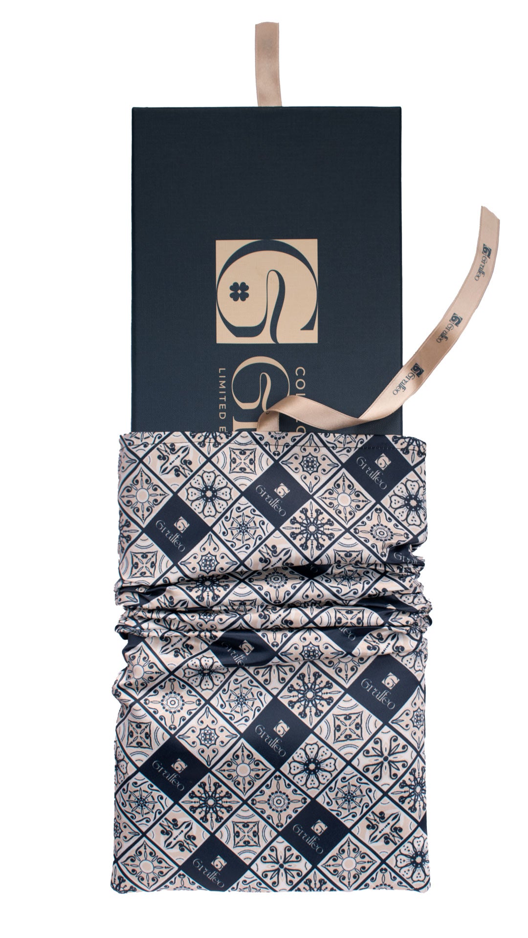 Confezione Regalo Sciarpa a una Foglia Pashmina Ascot Packaging Graffeo Cravatte