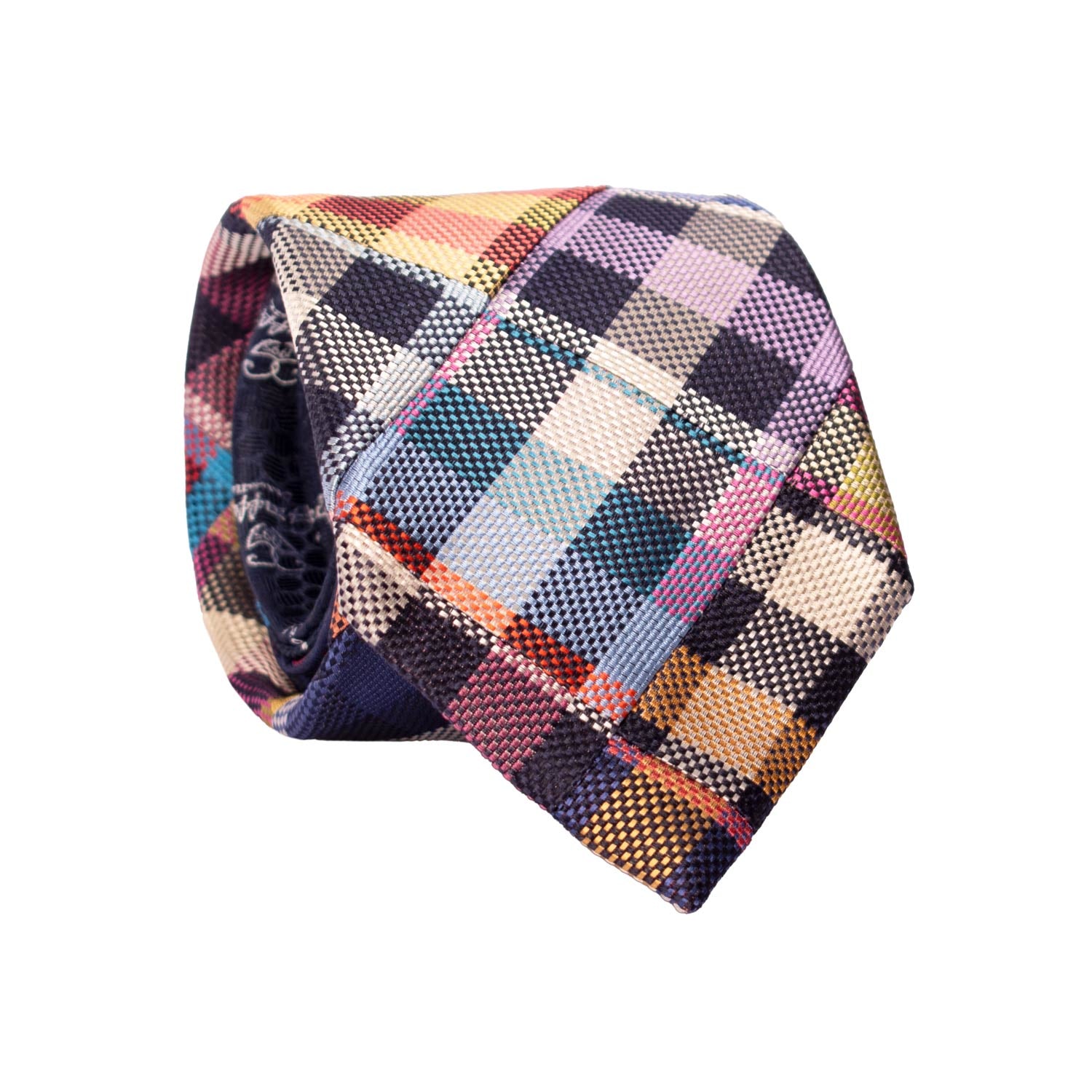 Cravatta-Mosaico-Patchwork-a-Quadri-di-Seta-Fantasia-Multicolor- PM944
Rotolo