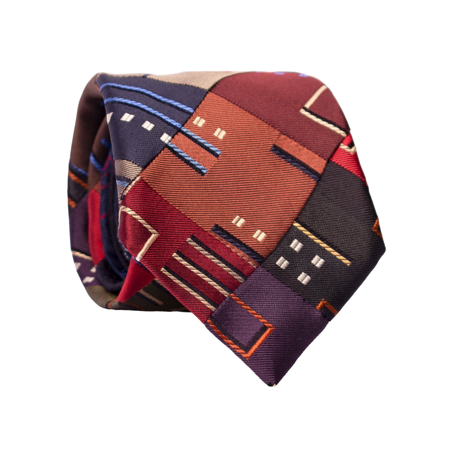 Cravatta-Mosaico-Patchwork-di-Seta-Fantasia-Multicolor- PM1060
Rotolo