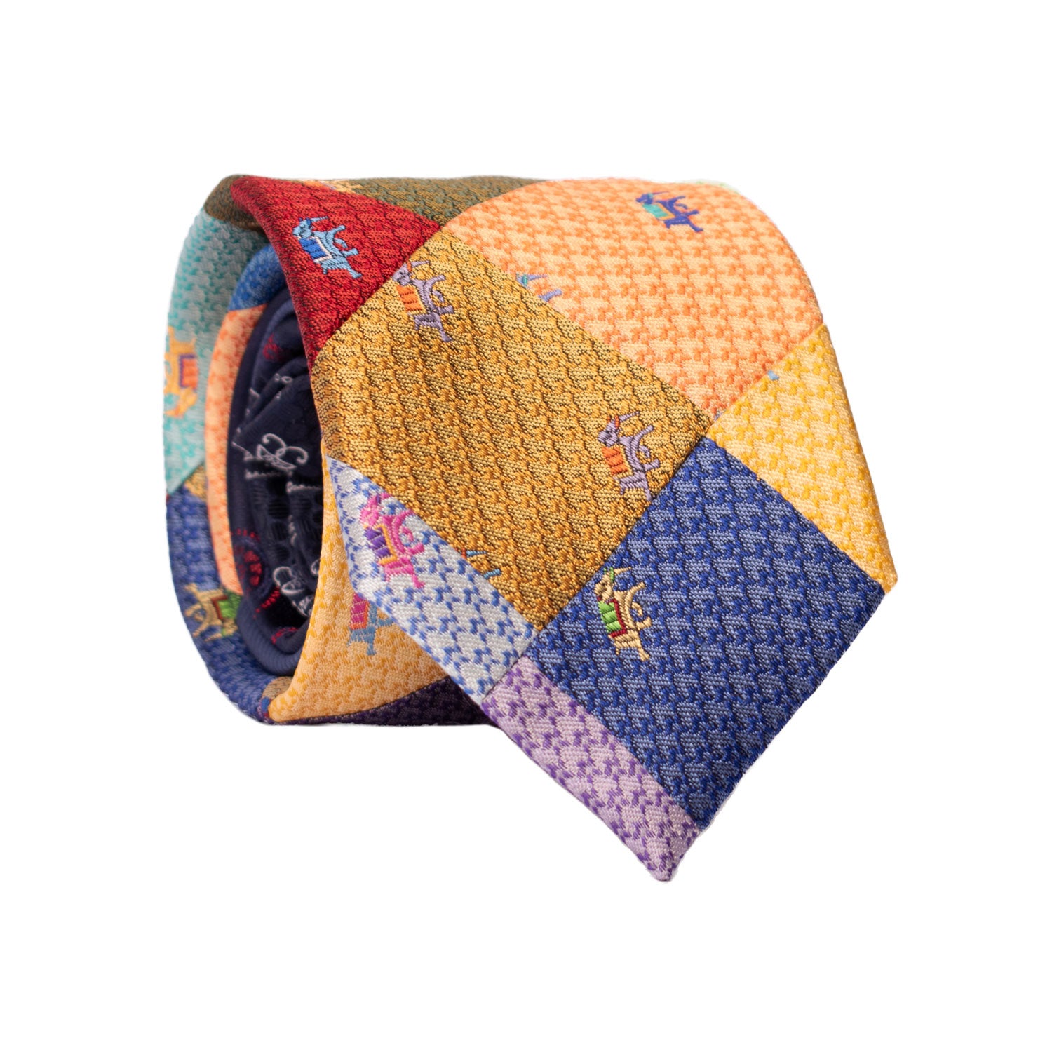 Cravatta-Mosaico-Patchwork-di-Seta-Fantasia-Multicolor- PM882
Rotolo