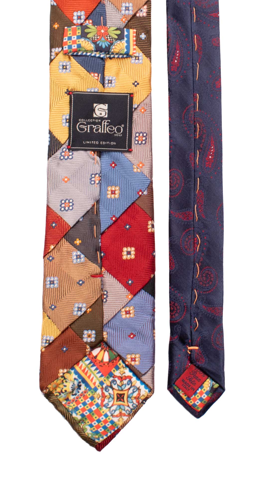 Cravatta-Mosaico-Patchwork-di-Seta-Fantasia-Multicolor- PM946
Pala