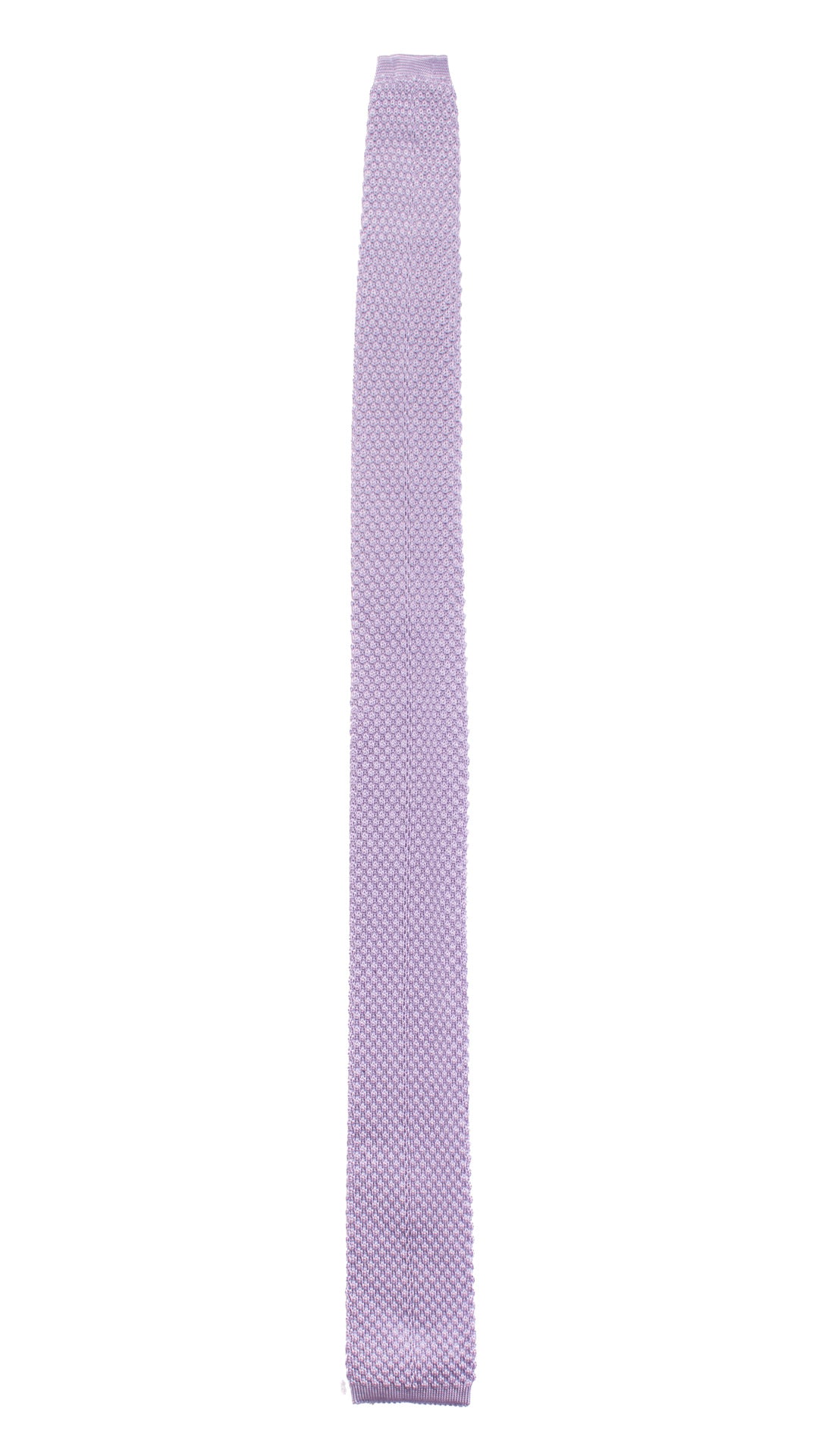 Man Wisteria Knitted Silk Tie Solid Color TRI834
