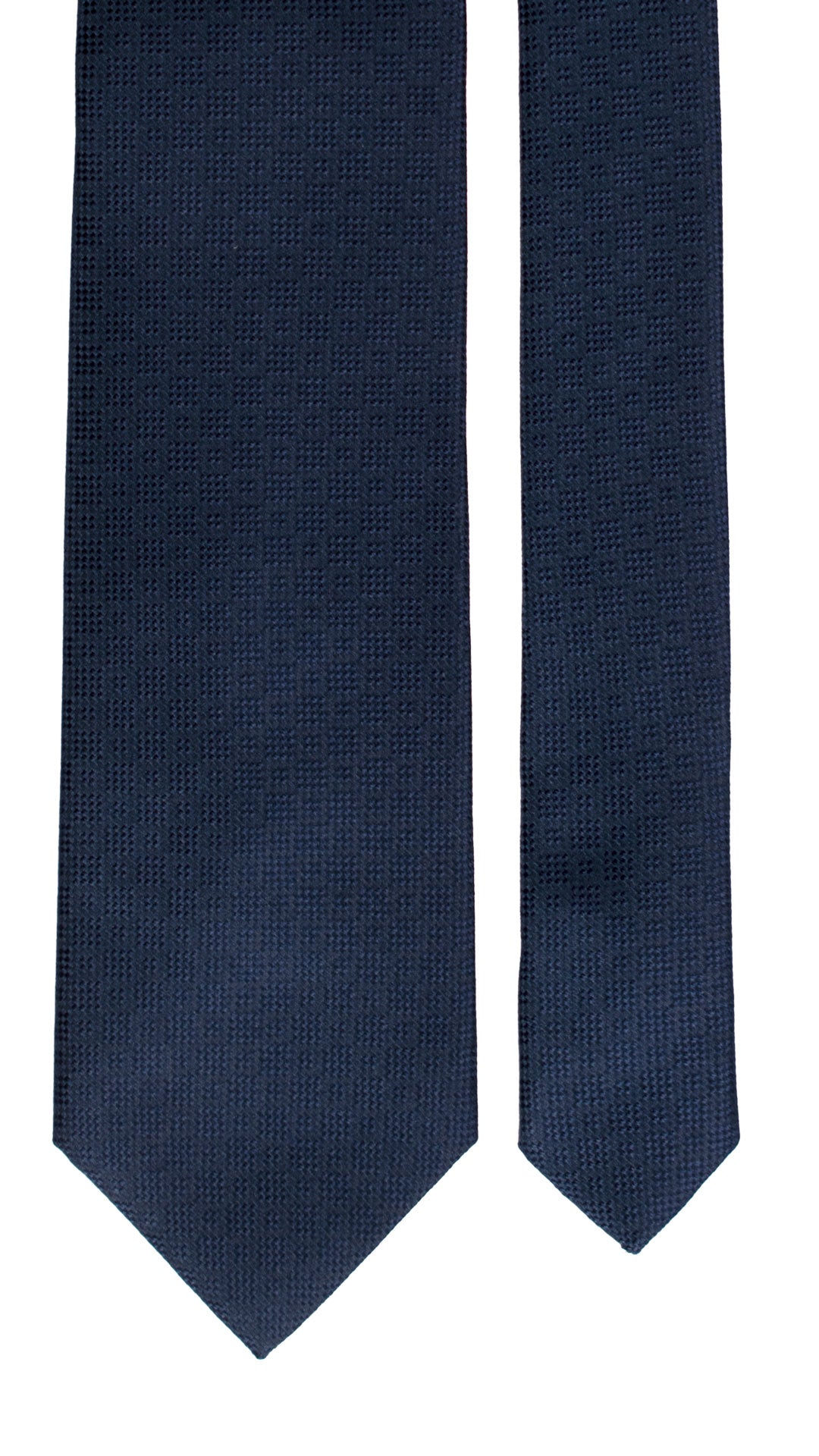 Cravatta da Cerimonia di Seta Blu Fantasia Tono su Tono CY7021 Pala