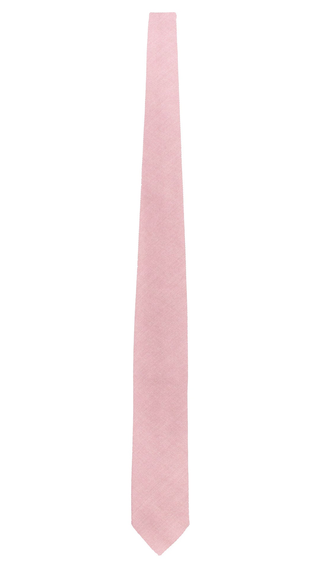 Cravatta di Lana Rosa Antico Tinta Unita L1284 Made in Italy Graffeo Cravatte Intera