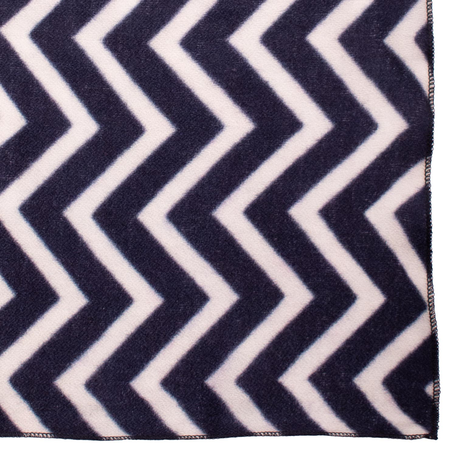 Fazzoletto da Taschino Vintage di Cashmere Fantasia Blu Notte Bianca POCV117 Made in Italy Graffeo Cravatte Dettaglio