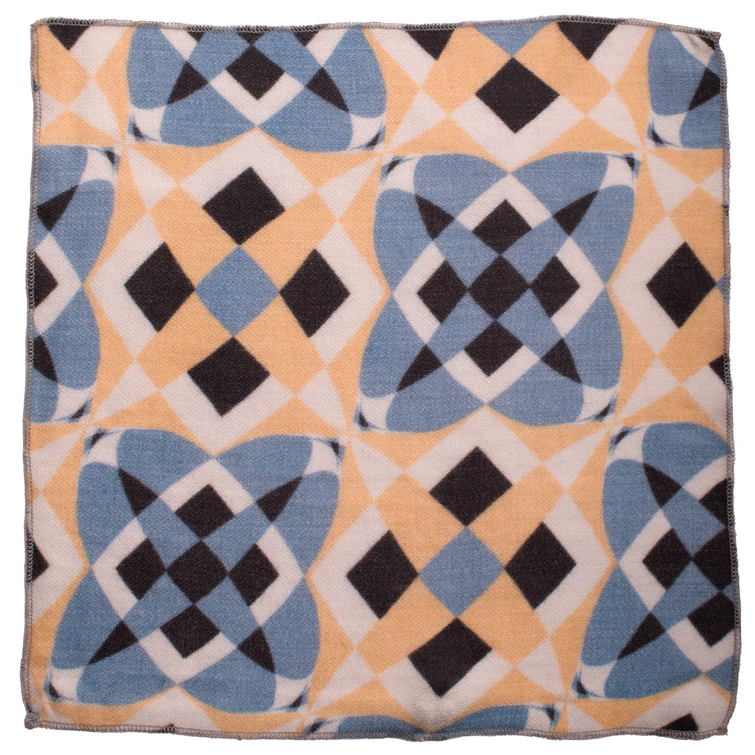 Fazzoletto da Taschino Vintage di Cashmere Fantasia Multicolor POCV126 Made in Italy Graffeo Cravatte