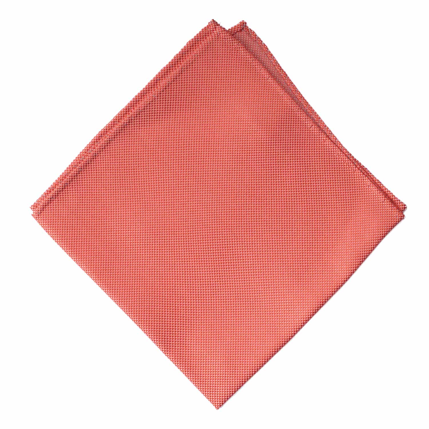 Fazzoletto da Taschino Vintage di Seta Fantasia Rosa Salmone Grigio Argento POCV954 Graffeo Cravatte Made in Italy Rombo