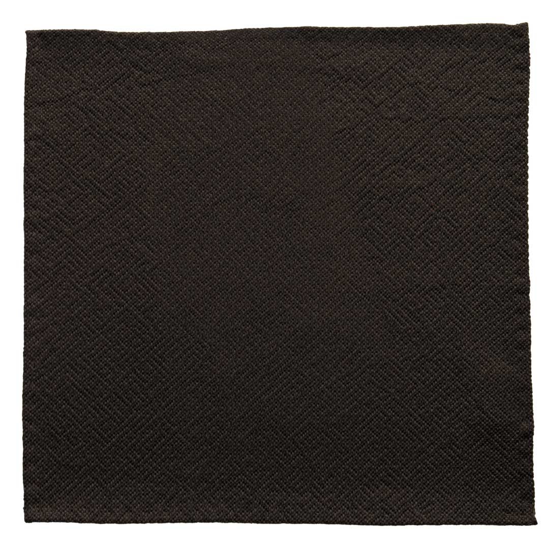 Fazzoletto da Taschino Vintage di Seta Grigio Scuro POCV710 Made in Italy Graffeo Cravatte