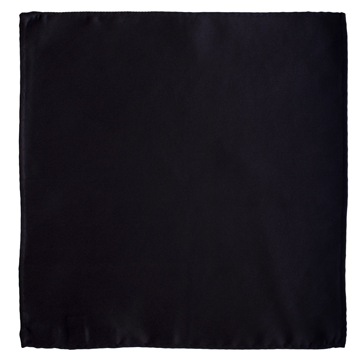 Fazzoletto da Taschino Vintage di Seta Raso Blu Tinta Unita POCV1002 Graffeo Cravatte Made in Italy