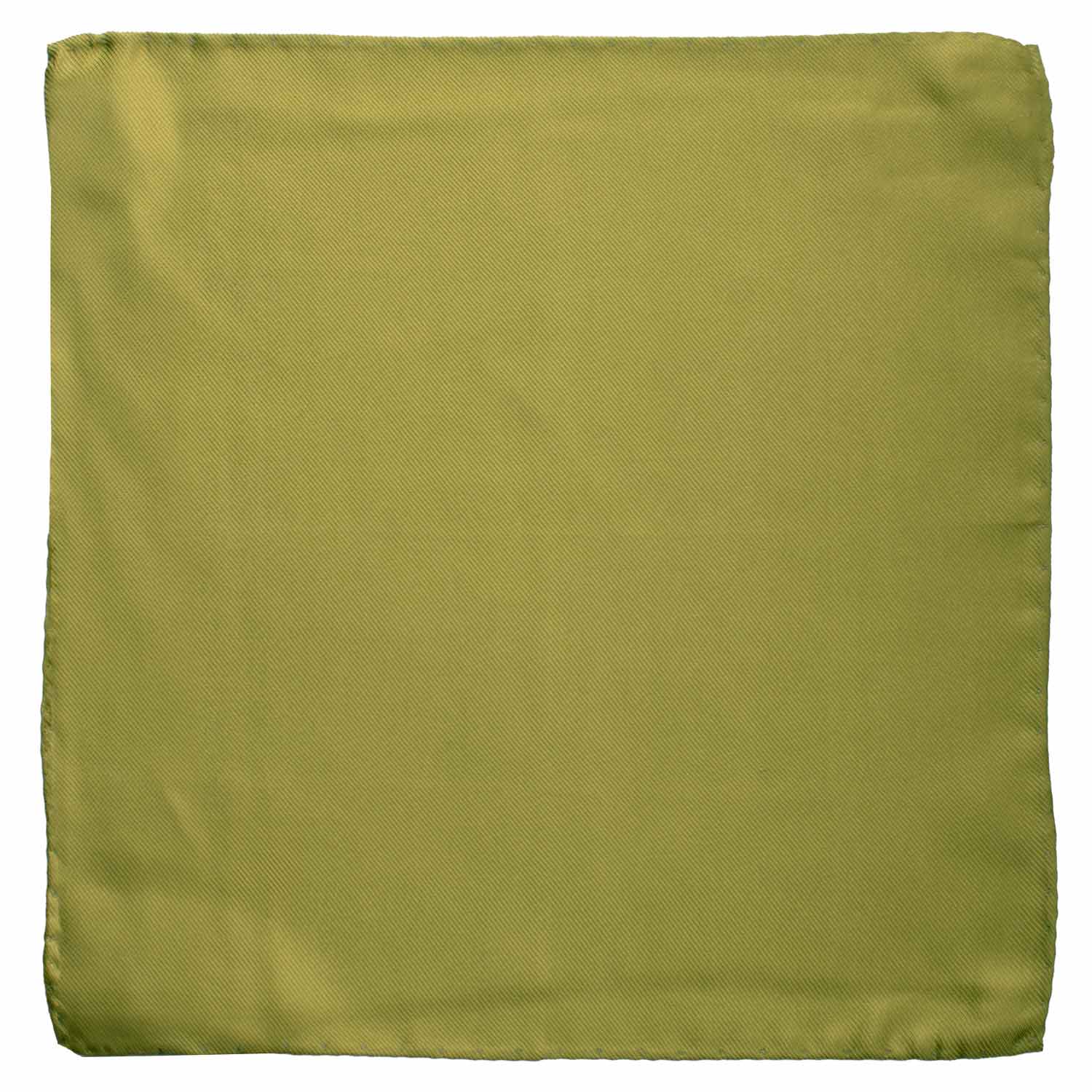 Fazzoletto da Taschino Vintage di Seta Verde Mela Tinta Unita POCV870 Made in Italy Graffeo Cravatte