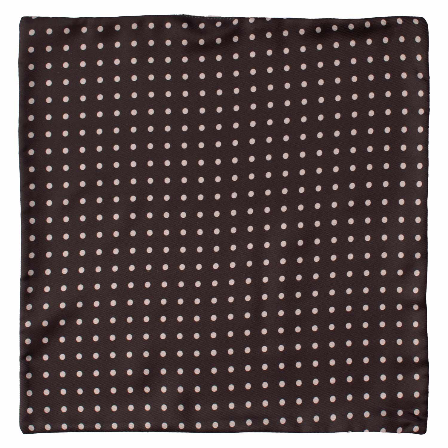 Fazzoletto da Taschino di Seta Double-Face Nero Grigio Fantasia Grigia Nera POC642 Graffeo Cravatte Made in Italy Intera