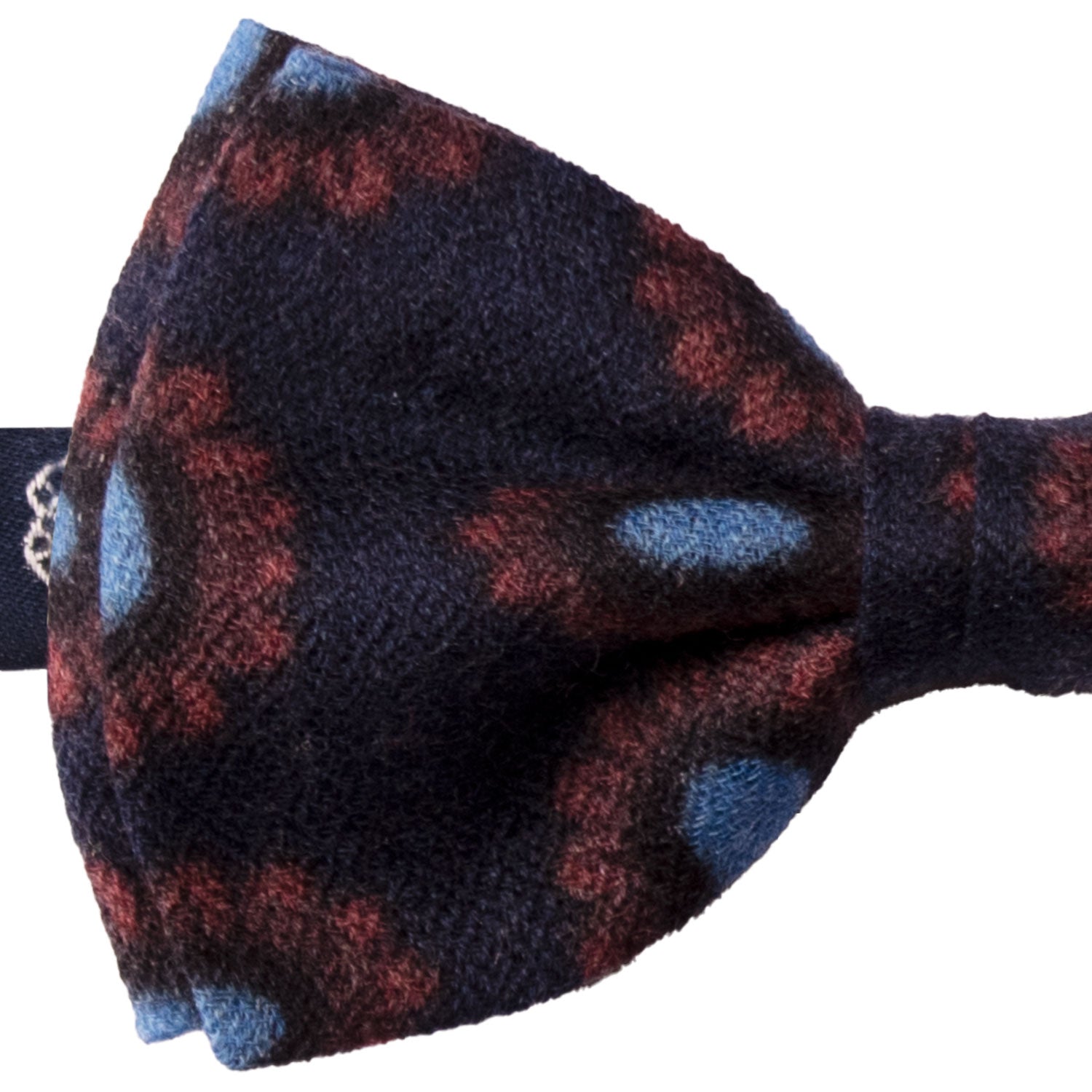 Papillon-Annodato-Vintage-di-Cashmere-Blu-Fantasia-Celeste-Rosa-Antico-PAP1229
Dettaglio