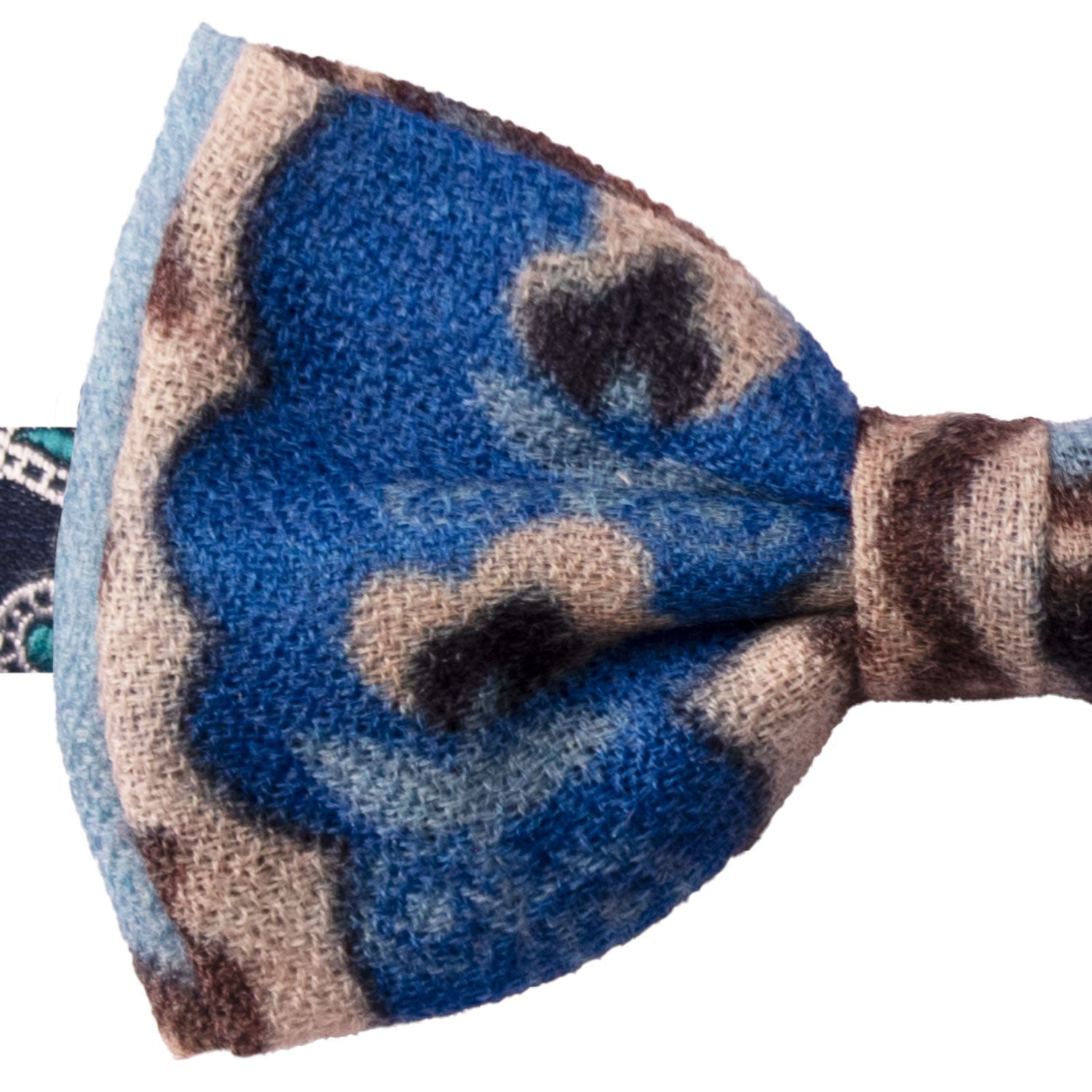 Papillon-Annodato-Vintage-di-Cashmere-Fantasia-Blu-Bluette-Grigio-PAP1247
Dettaglio