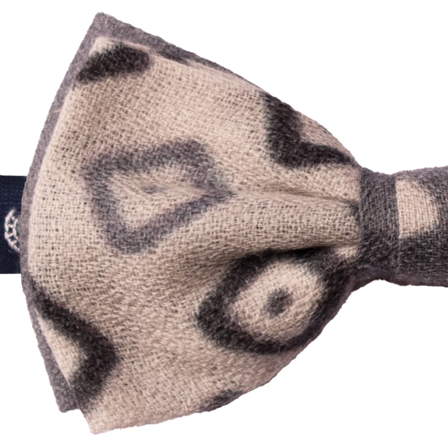 Papillon-Annodato-Vintage-di-Cashmere-Grigio-Chiaro-Fantasia-Blu-Grigio-PAP1238
Dettaglio