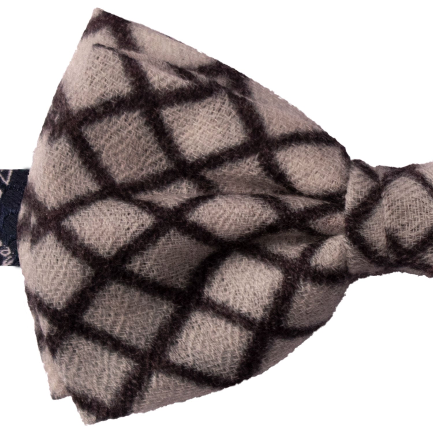 Papillon-Annodato-Vintage-di-Cashmere-a-Quadri-Grigio-Chiaro-Blu-PAP1217
Dettaglio