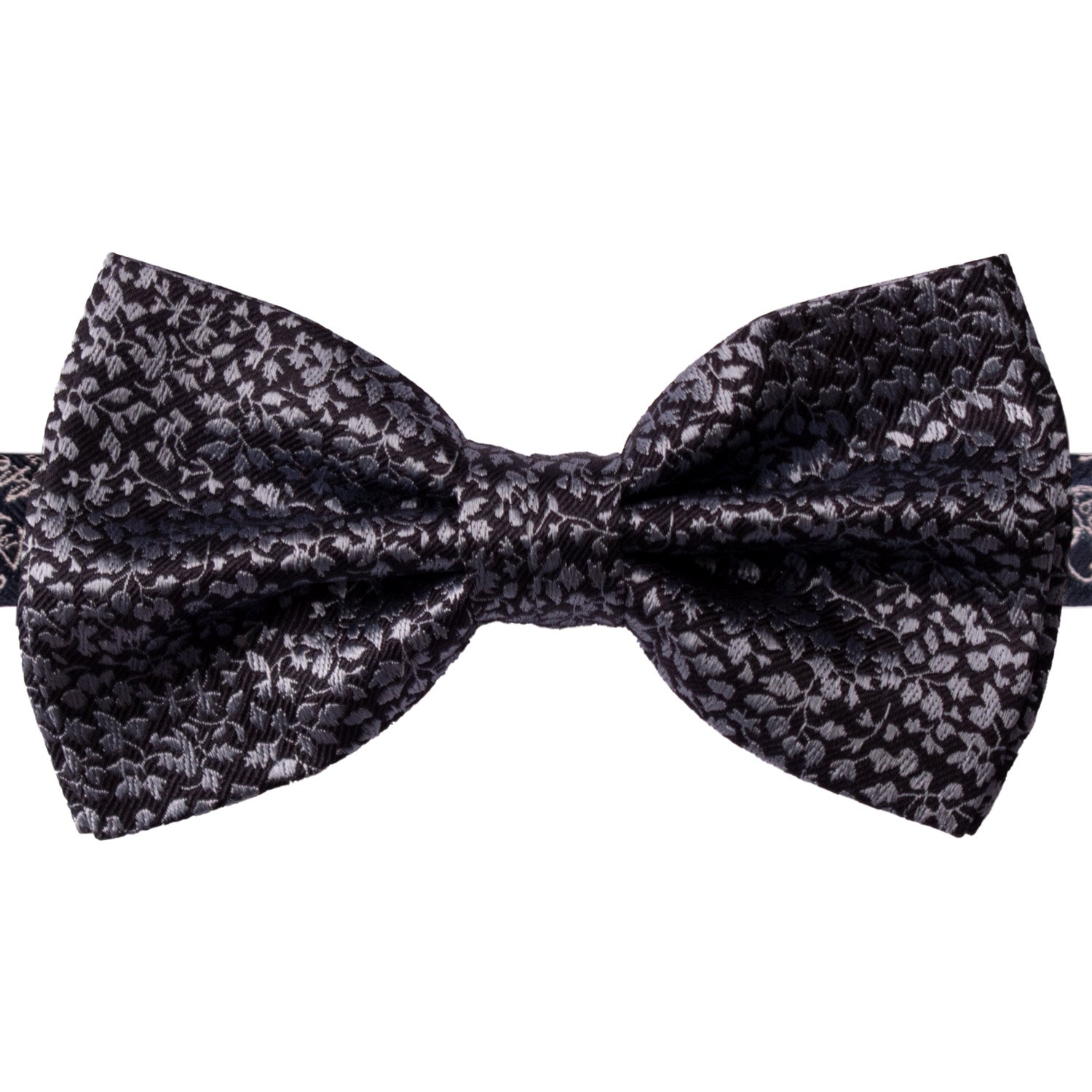 Papillon-Annodato-di-Seta-Blu-Fantasia-Celeste-PAP1196