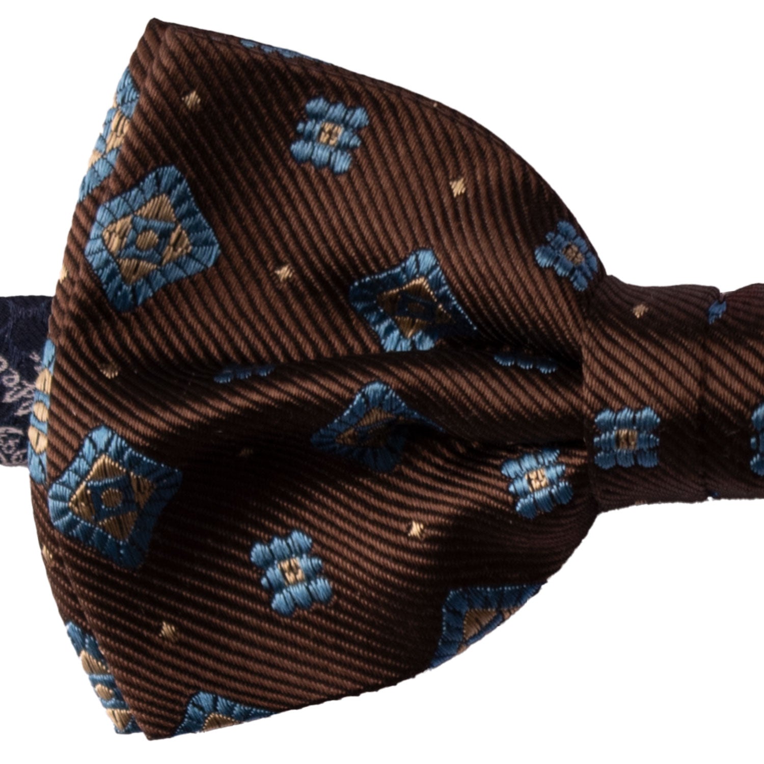 Papillon-Annodato-di-Seta-Marrone-Fantasia-Celeste-Beige-PAP1181
Dettaglio