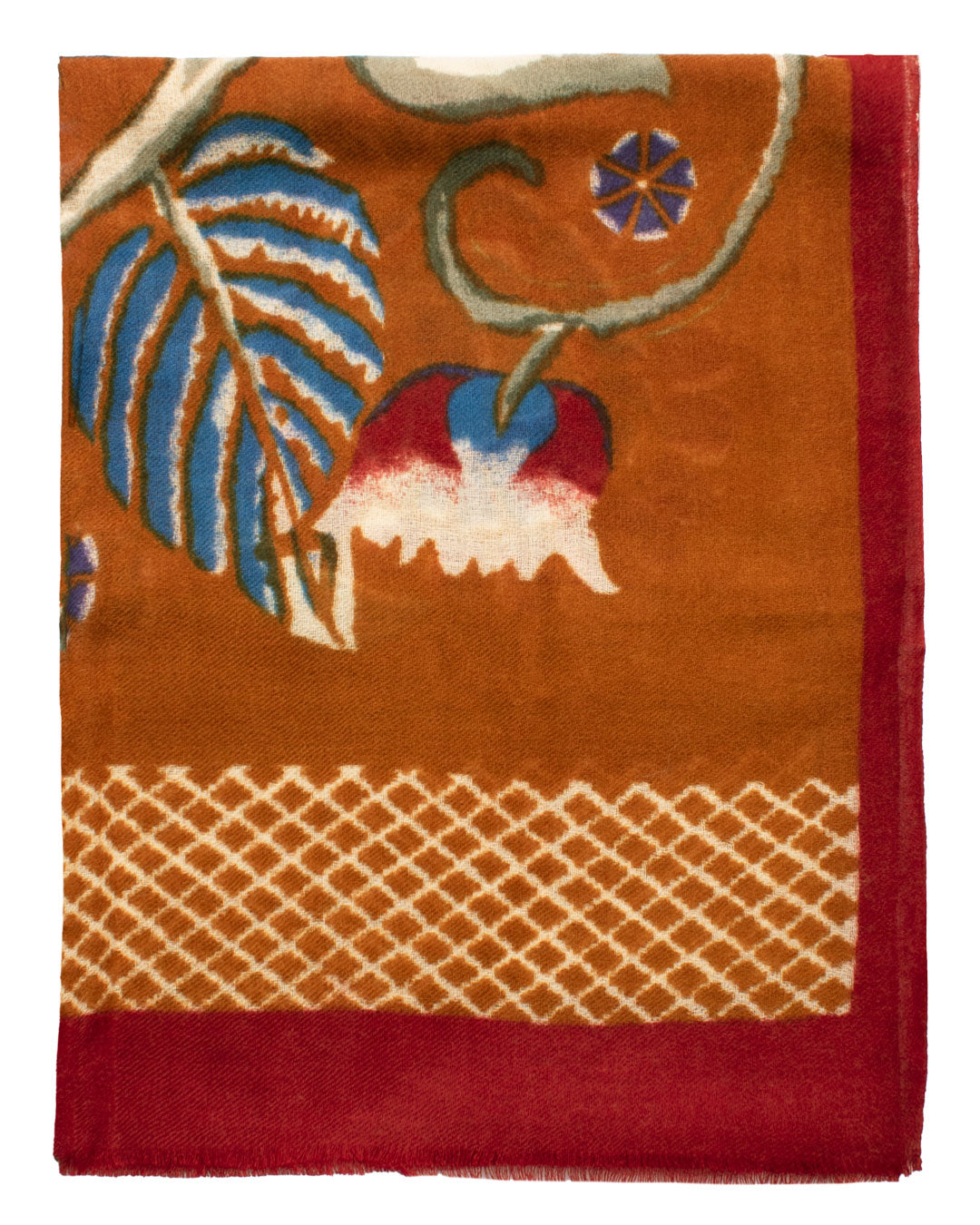 Sciarpa-Pashmina-in-Lana-Cashmere-Marrone-Chiaro-Fantasia-Multicolor- SC27
Intera