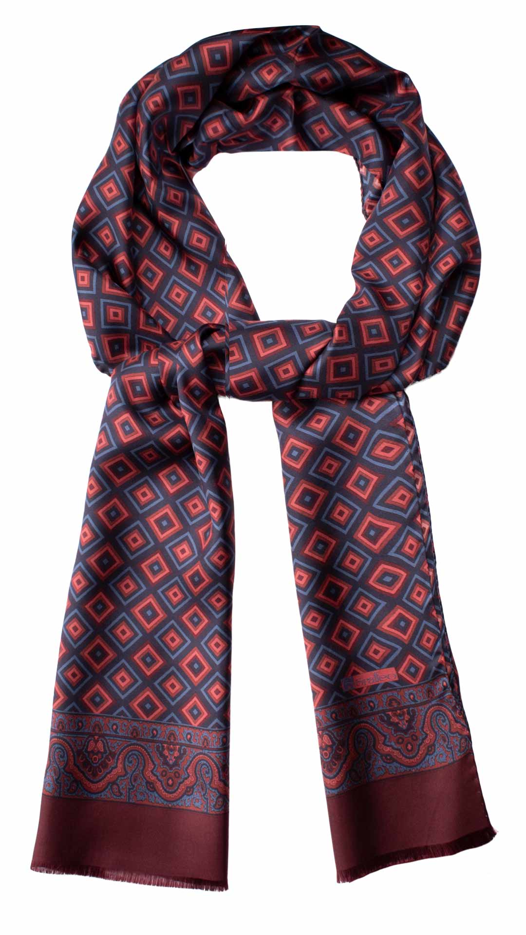 Sciarpa-ad-una-Foglia-di-Seta-Blu-Fantasia-Bordeaux-Avio-Rosa-Antico-SF38
Anello