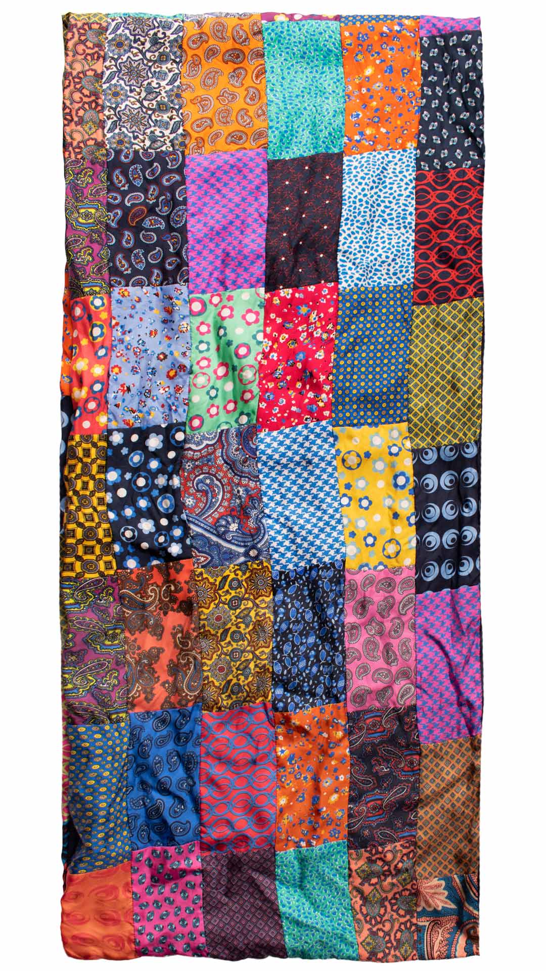 Sciarpa-di-Seta-Vintage-Patchwork-Fantasia-Multicolor-S630
Intera