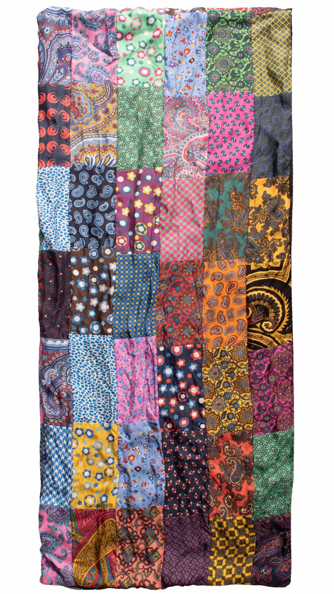 Sciarpa-di-Seta-Vintage-Patchwork-Fantasia-Multicolor-S632
Intera