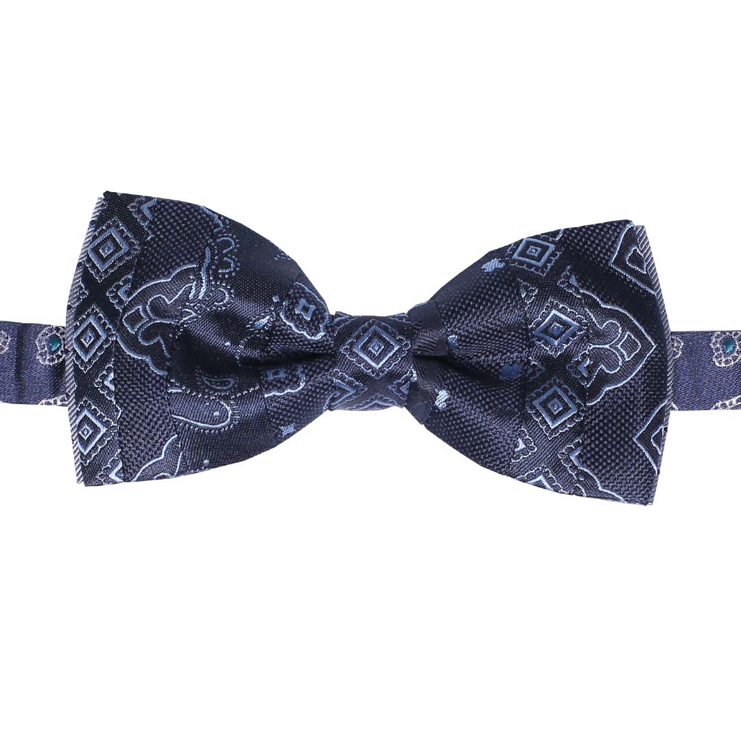 Papillon Uomo Patchwork di Seta Multicolor Made in Italy Graffeo Cravatte