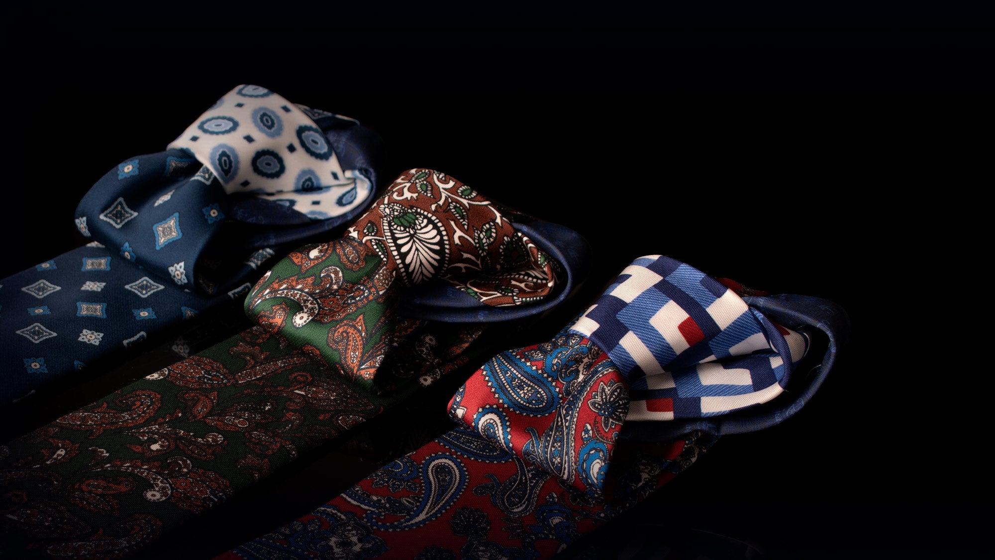 Giuseppe Tammaro Collection - Cravatta In Seta Verde Smeraldo - Foto 8