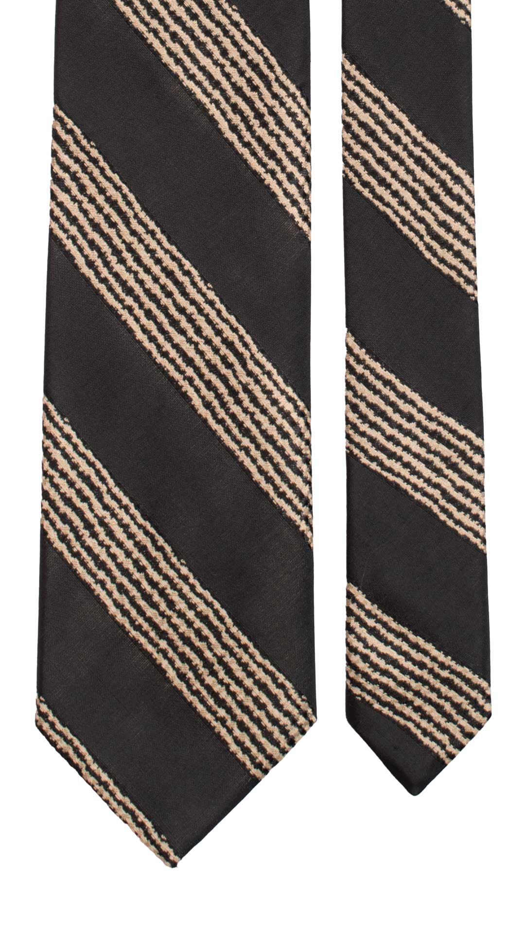 Cravatta-Regimental-di-Seta-Blu-Notte-Beige-7100
Pala