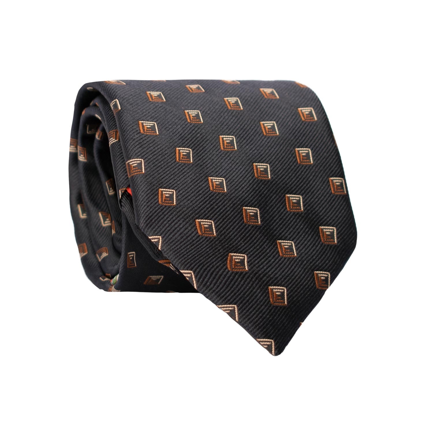 Cravatta-di-Seta-Blu-Notte-Fantasia-Marrone-Beige-7134
Rotolo