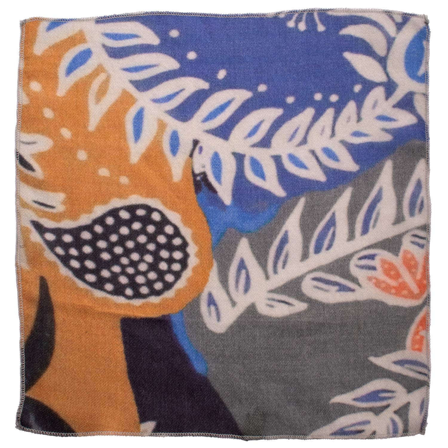 Fazzoletto da Taschino Vintage di Cashmere Fantasia Multicolor POCV140 Made in Italy Graffeo Cravatte