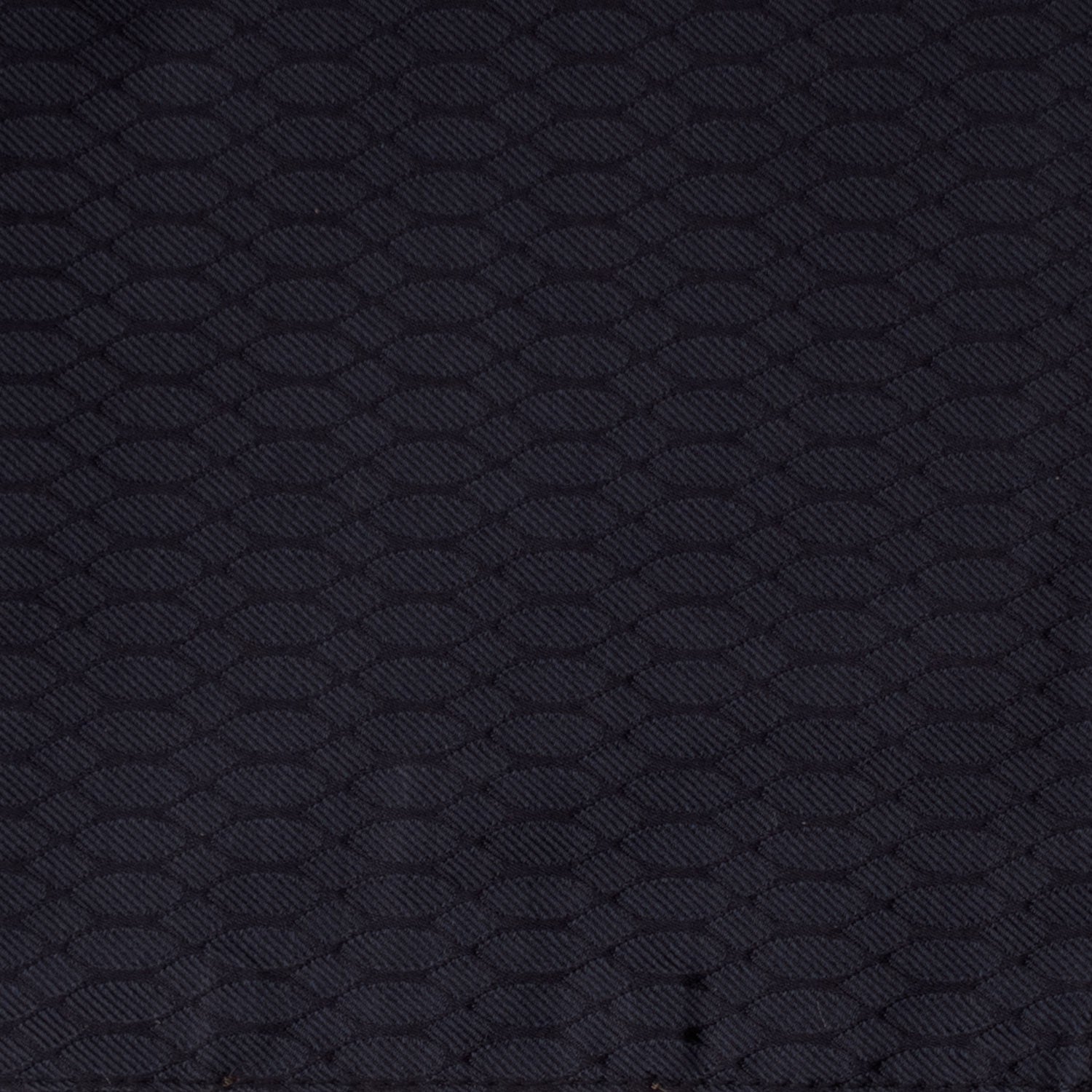 Fazzoletto da Taschino Vintage di Seta Blu Fantasia Tono su Tono POCV696 Dettaglio