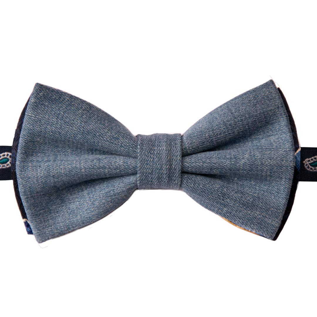 Man Jeans Pre-Tied Bow Tie Pap963