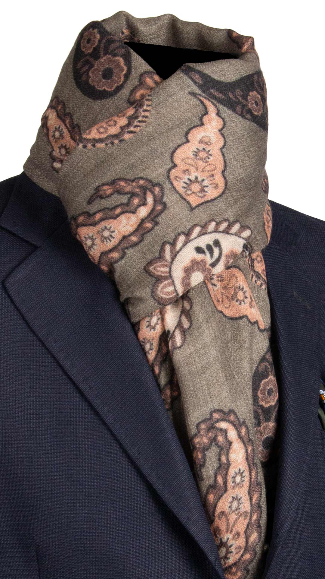 Prince Of Persia Switch Sciarpa Di Seta E Pashmina Lunga - 78x28 Cm, Multicolore, Stola Avvolgente Per Tutte Le Stagioni Sciarpa PARMA - Foto 3