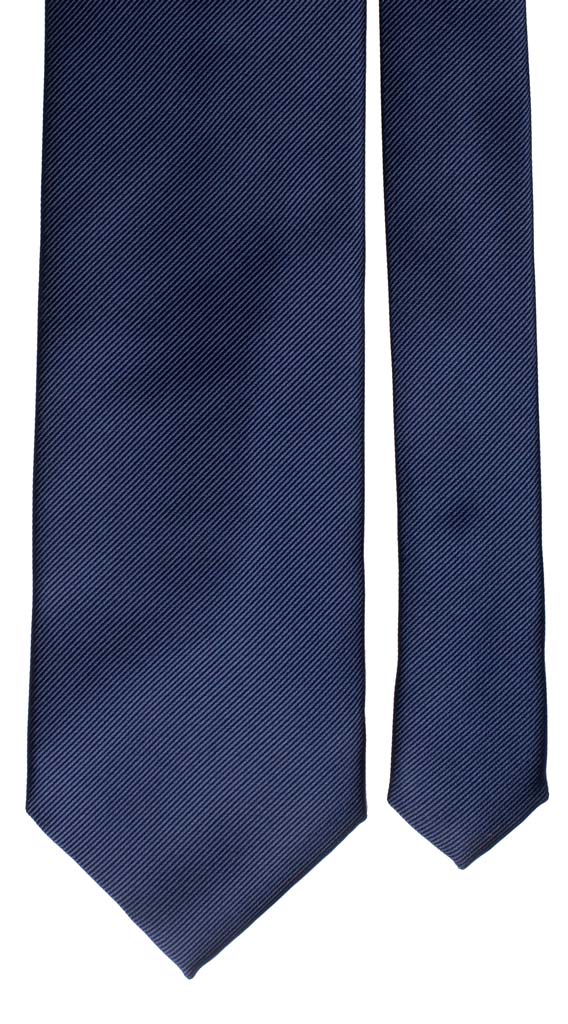 Cravatta di Seta Blu con Disegno Sottonodo Bandiera Regno Unito Made in Italy Graffeo Cravatte Pala