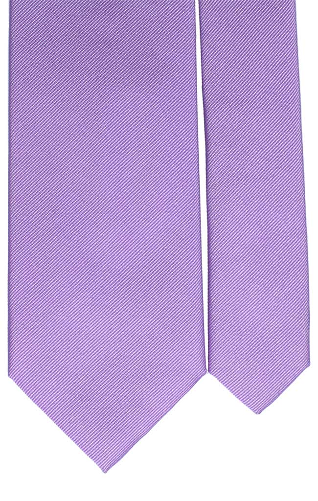 Cravatta di Seta Glicine Tinta Unita Made in Italy Graffeo Cravatte Pala