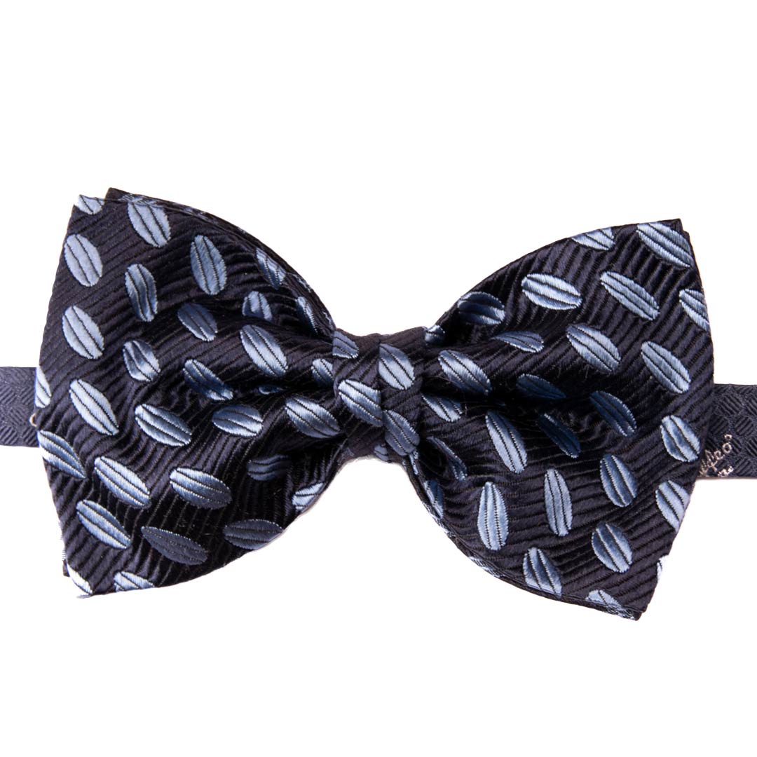 Papillon Uomo Pre-Annodato - Look Seta 12x6cm Regolabile - Foto 5