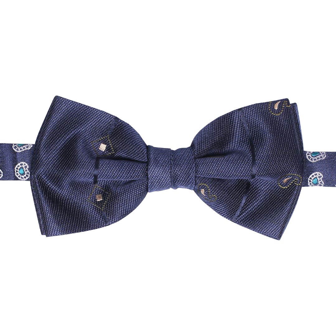 Papillon navy già annodato gros grain | Pura seta | Italia Papillon navy già annodato gros grain | Pura seta | Italia